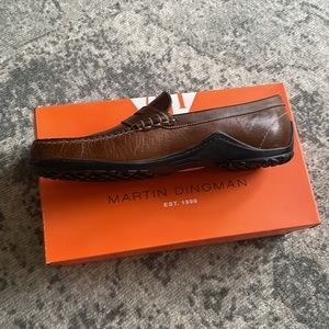 Martin Dingman Shoes Martin Dingman Bill Water Buffalo Loafer Burnt